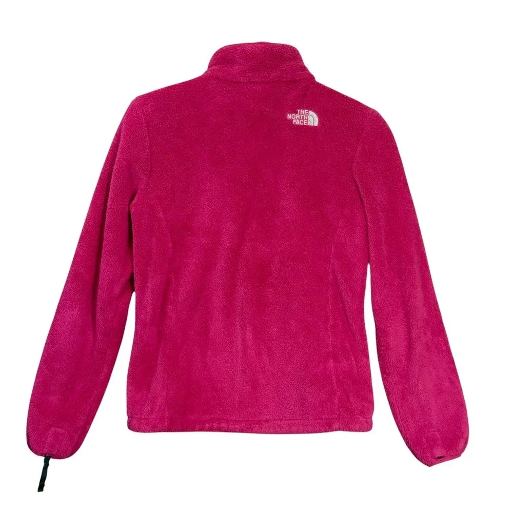 The North Face Womens Osito Jacket XS Magenta Fleece Plush Full Zip Gorpcore